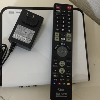 交渉可　BUFFALOバッファロー★らくらく録画TVレコーダー【DVR-S1C2/500G】地デジ/BS/110CSチューナー内蔵◆リモコン/B-CAS付属の画像