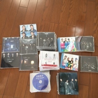 0円！DEEP新品CD46枚セット