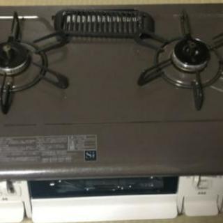 パロマ ガステーブル あじわざ 水無し片面焼き 59cm プロパンガス(LPG) 右強火 IC-N86BHA-R-LP 