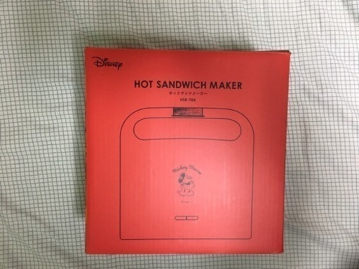 Mickey ホットサンドメーカー 新品未使用