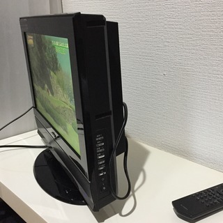 地デジTV テレビ Bydesign バイデザイン LW-1770DHK BCASカードあり HDMI VGA入力あり 正常動作しますの画像