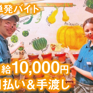 <単発日払い＆現金手渡し>三宮駅スグ★日給1万円◎カフェのホールのお仕事☆ の画像