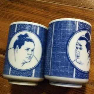 曙 貴ノ浪 湯飲みの画像
