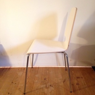 IKEA ダイニングチェア ホワイト！の画像