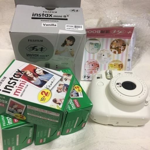 富士フィルムチェキinstax mini8+フイルムも付けます！！