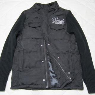 ガッチャゴルフ GOTCHA GOLF 迷彩ジャカード 袖ニット...