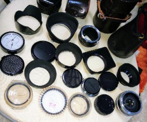 0円〜カメラレンズ、蓋、アクセサリー等色々〜