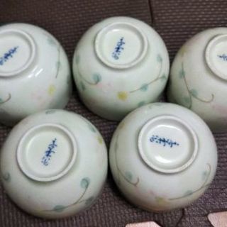 コスモス 湯飲み 五個セットの画像