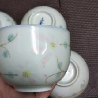 コスモス 湯飲み 五個セットの画像