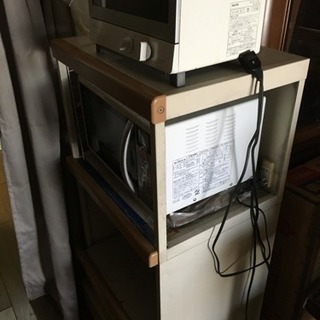 ☆横浜市磯子区より☆テーブル 椅子 キッチンボード 電子レンジ ...