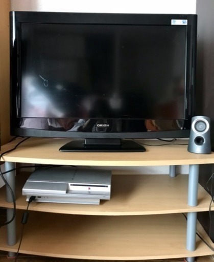 2点セット！ ORION(オリオン) 32V型 液晶テレビ ＆ テレビ台