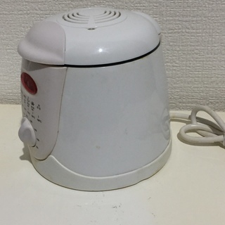 交渉可　一人用フライヤー『楽々揚げ物』手軽に天ぷらとっても便利！お子様のお弁当用にもの画像