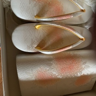 夏用草履とバックのセット品