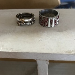 ディオールとフォリフォリの指輪