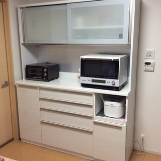 【値下げ交渉可】ニトリ キッチンボード シェモア160