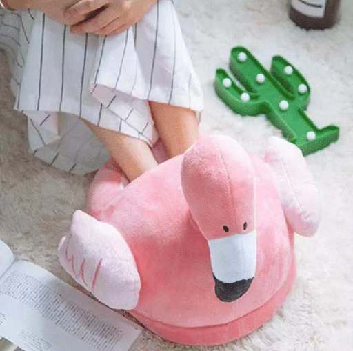 ♥ 美品 ♥フラミンゴ USB 足入れ ヒーター