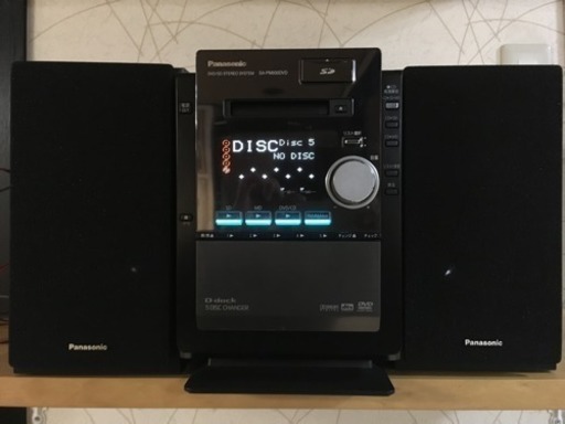 ５CDチェンジャーミニコンポ