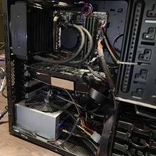 簡易水冷ゲーミングPC i7 4790k SSD