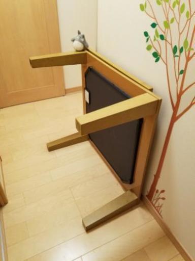 フラットヒーターのこたつ