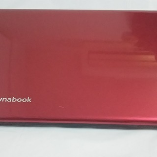 [現在取引中] dynabook  T554/45 LR    第四世代CPU    i3-4005U      Win10     メモリ :4GB   HDD :1 TB    モデナレッド      液晶新品　の画像