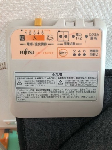 早い者勝ち！3畳用ホットカーペット