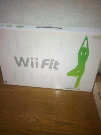 wii  fit　新品未使用♫バランスボード\u0026ソフト
