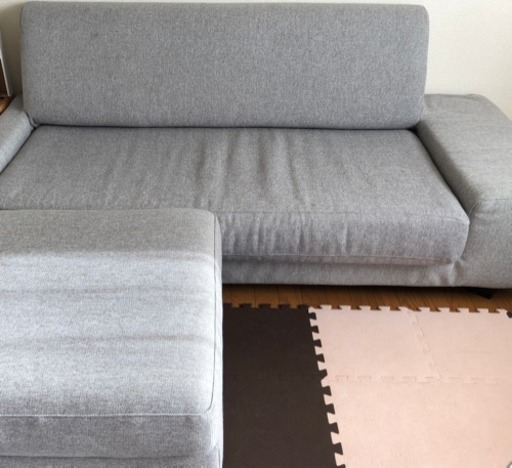 取りに来て頂ける方限定 フランスベッド ソファー オットマン付 二人掛け 中古品 15万円で購入