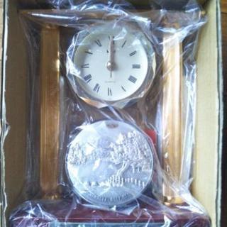【新品未使用】置き時計　QUARTZ