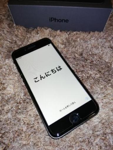 iPhone8 64G スペースグレー 新品同様 キズなし