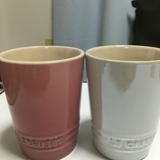 （お話中）未使用⭐︎ルクルーゼ⭐︎コップ最終お値下げです。