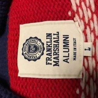 ☆値下げ☆美品‼︎FRANKLIN&MARSHALL  ニット・ジャケットの画像
