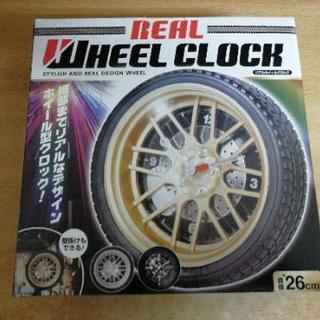 REAL WHEEL CLOCK リアルホイールクロック シルバ...