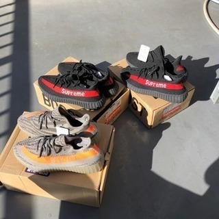 supreme adidas yeezy boost 3足セット