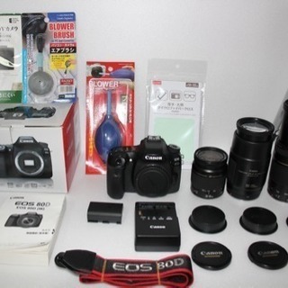 Canon EOS 80D トリプルレンズセット