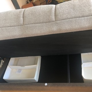【無料】3人用ソファープレゼントします。の画像