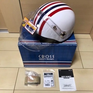 ★☆未使用品！ リード工業ハーフヘルメット「CROSS CR-7...