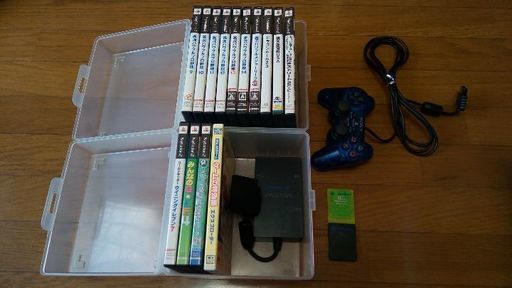 ※売却済み PS2ソフト + コントローラー + マルチタップ + メモリーカード×2[中古]