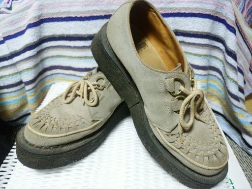 激安！！used ジョージコックス ラバーソール size7 MADE IN ENGLAND
