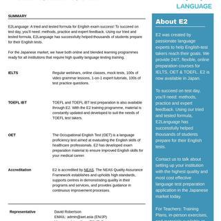 OET・Occupational English Test・Medical Englishの画像