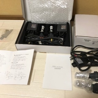 ヘッドライトHID化キット新品 H4 6000K 55W◆車検対応、+交換用バルブ、リレーセットの画像