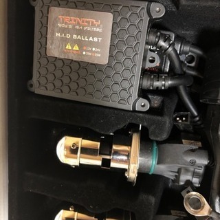ヘッドライトHID化キット新品 H4 6000K 55W◆車検対応、+交換用バルブ、リレーセットの画像