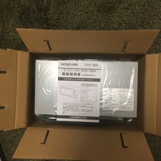 【新品・未使用】コイズミ オーブントースターの画像