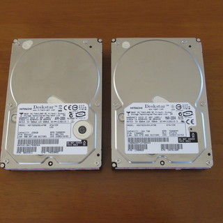 【値下げ】HGST製 IDE 3.5インチHDD 250GB,1...
