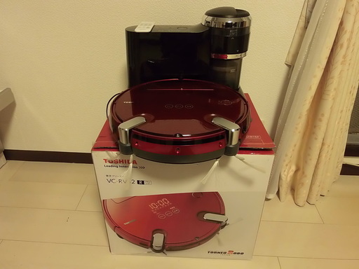 ★★超美品　数回使っただけです、2018年製品東芝トルネオロボ　VC-RVS2グランレッド★★