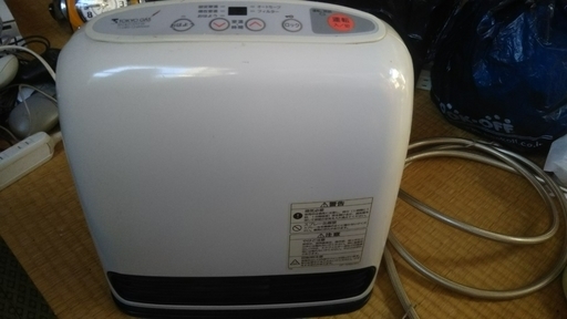 【家電】小型 都市ガス ファンヒーター RN-B215FH リンナイ ホース付