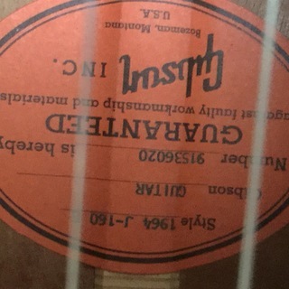 Gibson  J-160E