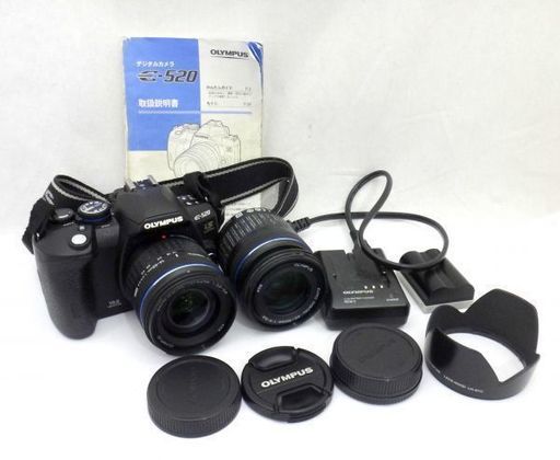 OLYMPUS オリンパス デジタル一眼 E-520 ダブルズームセット