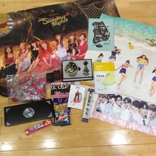 韓国グッズ たくさん TWICE他