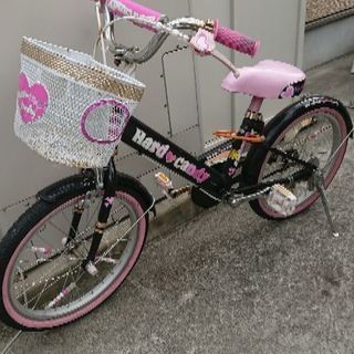 女の子自転車18インチの画像