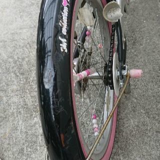 女の子自転車18インチの画像